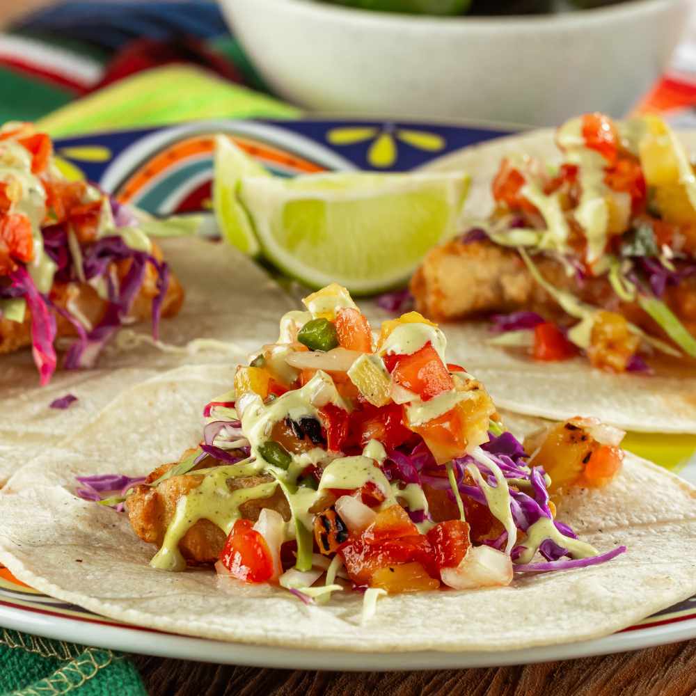 Baja-tropical Fish Taco