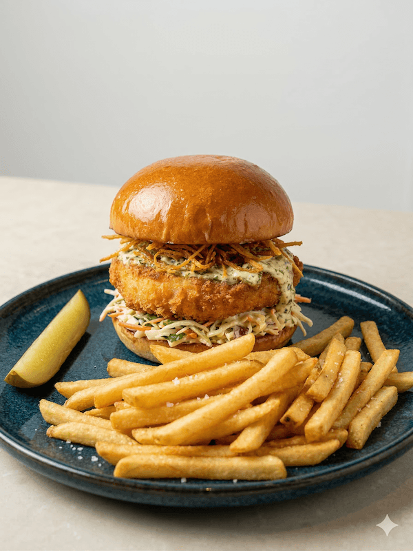 Sándwich de pescado